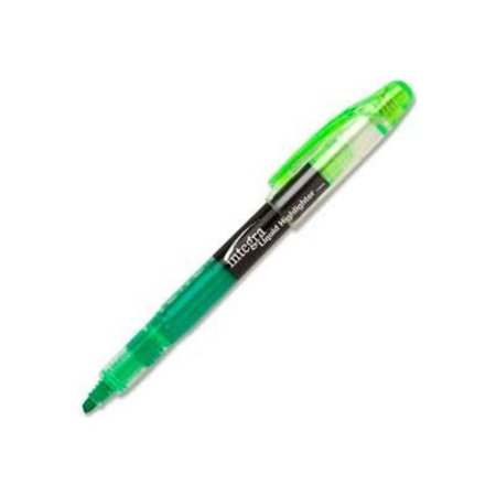 INTEGRA Integra„¢ Liquid Highlighter, Chisel Tip, Fluorescent Green Ink, Dozen 33314